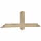 Ekena Millwork Eugene Rough Sawn Timber Gable Bracket, Douglas Fir, 60"W x 17"H x 4"D x 4"F, 7/12 Pitch GBW060X17X0404EUG00RDF - alternate 5